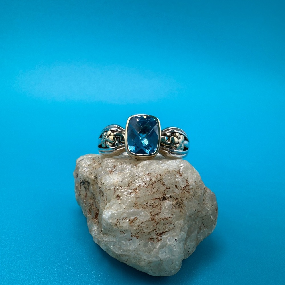 🩵 BJC Samuel Behnam Sterling Silver 925 & 18k Gold🩵